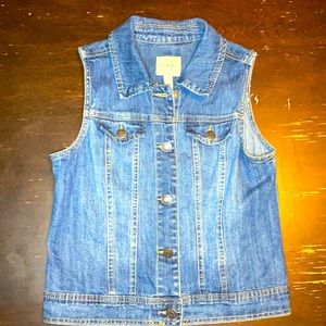 Cherokee Denim Vest